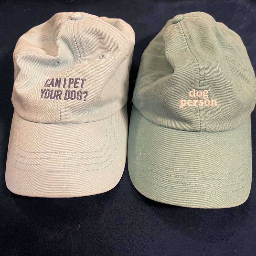 Set of 2 Dog Hats